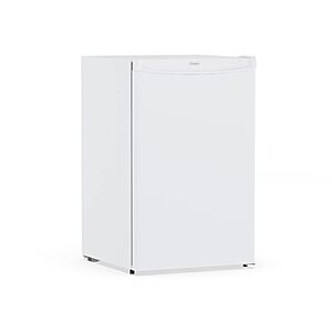 Danby DUFM032A3WDB-3 3.2 cu. ft. Upright Freezer in White Environmentally friendly R600a refrigerant 3.2 cu. ft. (90 L) capacity upright freezer $300.9