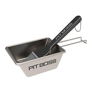 PIT BOSS Griddle Sauce Pot and Basting Brush