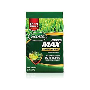 Woot: 30.30-lb Scotts Green Max Lawn Food (up to 10,000 Sq. Ft.) - $39.99 w/ code DEAL20 (Free Shipping w/ Prime)