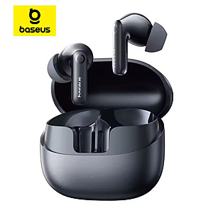 Baseus Bass BP1 Pro Earbud Headphones, -50dB Noise Cancelling, Bluetooth 6.0, LDAC, 6-Mic AI Clear Calls; free S&H $16.44