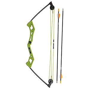Bear Archery Apprentice 27" Youth Bow Set (Flo Green) $14 + Free Shipping w/ Walmart+ or on $35+