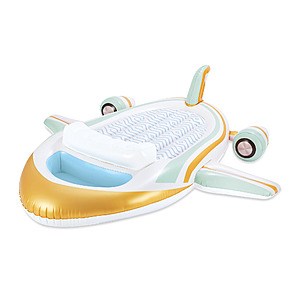 Play Day 105" Inflatable Private Jet 2-Person Pool Float $17.14 + Free Shipping w/ Walmart+ or on $35+