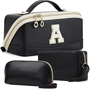 Prime Members: 3-PC YTL Makeup Travel Cosmetic Bag (Various Colors) from $9.77 + Free Shipping