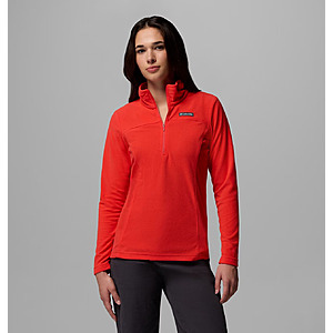 Columbia Women's Lake Aloha Half Zip Fleece Pullover (Poppy Red) $19.25 + Free Shipping