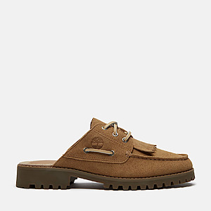 Timberland Women's Authentic Mule (Beige Suede) $34.99 + Free Shipping on $75+