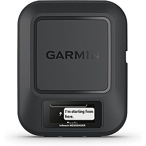 Garmin inReach Messenger Global Two-Way Satellite Communicator $199.99 + Free Shipping