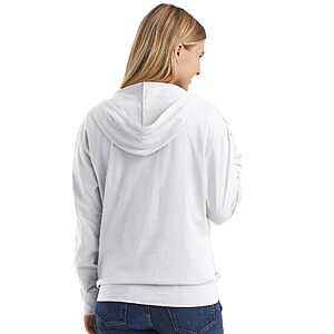 Hanes womens Slub Jersey fashion hoodies, White, XX-Large US (Pack of 3) $11