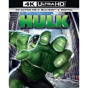 Hulk (4K UHD Blu-ray) $12.99 + Free Shipping w/ Prime or on $35+
