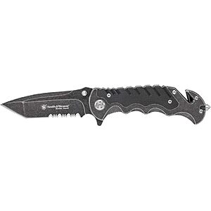 Smith & Wesson SWBG10S 3.5" Tanto Folding Pocket Knife w/ G10 Handle (Black/Gray) $16.45 + Free Shipping w/ Prime or on $35+