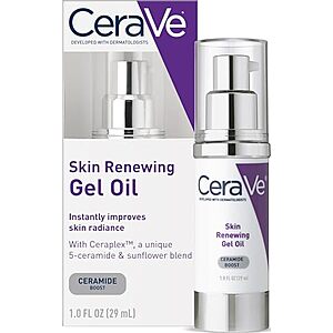 [SnS] $12.82* | 1-Oz CeraVe Skin Renewing Gel Oil Hyaluronic Acid Face Serum at Amazon