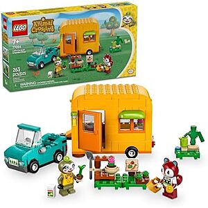 $23.95* | 263-Piece LEGO Animal Crossing - Leif's Caravan & Garden Shop (77054, 2025) at Amazon