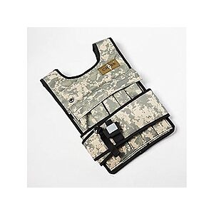 $22.99: CROSS101 Adjustable Weighted Vest with Shoulder Pads (40lbs) at Woot!