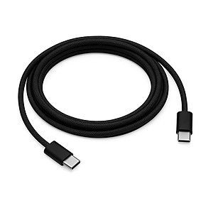 $21.99 | 3-Pack Apple USB-C 3.3'  Woven Charge Cable (Black or White) at Woot!