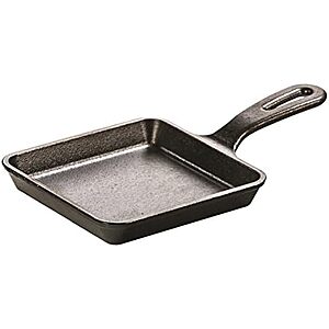 [AC] $7.11 | 5" Lodge Cast Iron Square Pre-Seasoned Wonder Skillet at Amazon