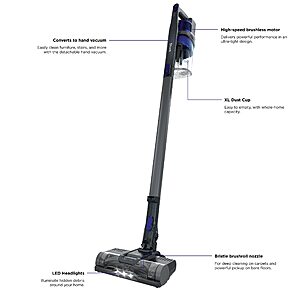 Shark Pet Cordless Stick Vacuum, Grey, IX141 $169