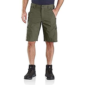 $27.49 | Carhartt Men's Relaxed 11" Ripstop Cargo Short at Amazon