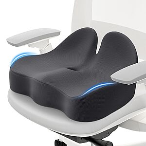 Amazon – CushZone Memory Foam Seat Cushion, Gray - $16.49 w/ Code + Deal