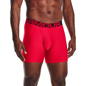 Amazon: Under Armour Men's 5X-Large 3-Pack Performance Tech 6" Boxer Briefs (Reg $35.00, ~73% Off) for $9.40
