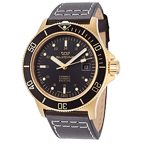 GLYCINE Combat Sub Automatic Charcoal Dial Men's Watch $344