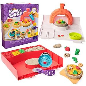 $8.81* | Kinetic Sand SquishPizza Playset w/ 1-Lb Sand, Oven, Tools & Accessories at Amazon