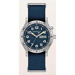 Caravelle Light Up Quartz 39mm - 4 colorways $132
