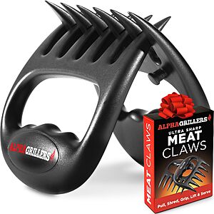 Alpha Grillers Meat Shredder Claws BBQ Pulled Pork Bear Claws for Shredding~$9.98 @ Amazon