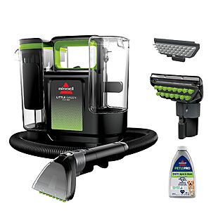 BISSELL Little Green Max Pet Portable Carpet Cleaner, 3860 $109.99