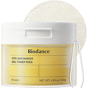 BIODANCE Radiant Vita Niacinamide Toner Pads $14.25 + Free Shipping w/ Prime