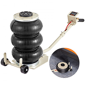 VEVOR 3-Ton Triple Bag Air Jack, 6600 lbs, 17.7" Lift $55.04 Shipped