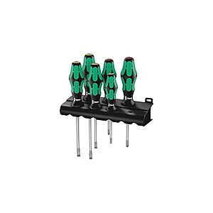 Wera Kraftform Plus 334/6 Screwdriver set $30 at Woot