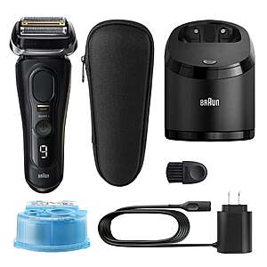 Braun Series 9 Sport + Electric Shaver with Clean and Charge Station and Travel Case $149.99 + $9.99 Shipping Costco.com