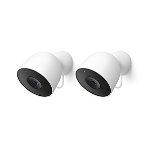 [Amazon Resale] Google Nest Cam Indoor or Outdoor (2pk) - Security Camera - Like New - $43.66 or $138.12