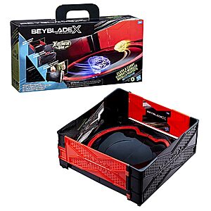 $20.03: Beyblade X Clash & Carry Beystadium Battle Arena Spinning-Top Toys (Ages 8+)