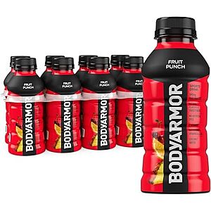 8-Pack 12-Oz BODYARMOR Fruit Punch Sports Drink $3.88 + Free Shipping w/ Prime or on $35+