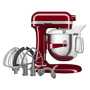 $349.99: KitchenAid 7 Quart Bowl-Lift Stand Mixer with Accessories at Woot!