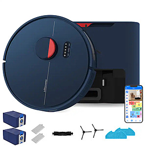 bObsweep - Dustin Robot Vacuum & Mop, Auto-Empty Odor Control Dock with 1 Gal Capacity, Privacy Focused U.S. Software - Original Version in Navy $149.99 Bestbuy.com