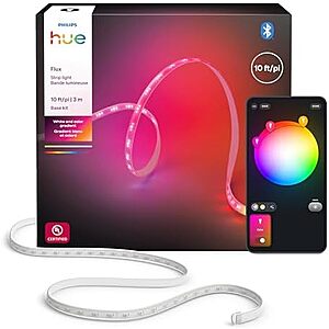 [AC] $97.99 | 2 × Hue Flux 10-Feet LED Strip Light ($48.99 each) at Amazon