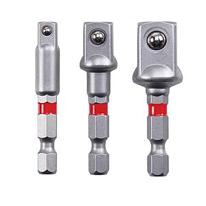 $5 LOWES CRAFTSMAN 3 -Pack Socket adapter Set