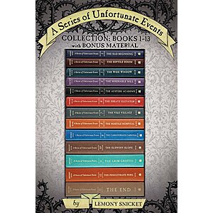 $8.99 | A Series of Unfortunate Events Complete Collection: Books 1-13: The Complete Unfortunate Box Set (eBook) by Lemony Snicket