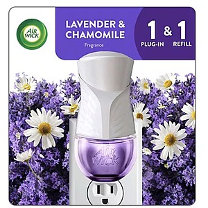 Air Wick Plug-In Kit Lavender & Chamomile, Warmer + 1 Refill, 1.0 set - $1.34
