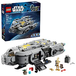 701-Piece LEGO Star Wars: The Mandalorian and Grogu Anzellan Starship $61.23 + Free Shipping