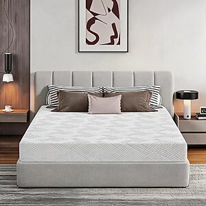 Queen Size Mattress Medium Firm 12 Inch, Gel Memory Foam Mattress in Box $199.99