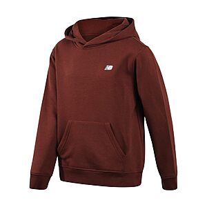 New Balance Boys Cotton Fleece Pullover Hoodie with Pocket, 2T-20