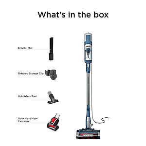 Shark Stratos Corded Stick Vacuum, DuoClean PowerFins, Navy, HZ3002 $199.99