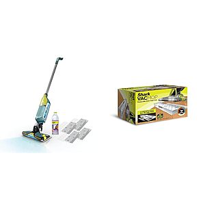 Shark VACMOP Reveal New Cordless Hard Floor Cleaner VACMOP Disposable Hard Floor Pad Refills, Compatible with VM252 & VM180, 12oz Pet Multi-Surface Cleaning Solution, VM401 $117.98