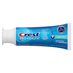 $3 get $2 Walmart Cash Crest Pro Heath Toothpaste 3.0 oz