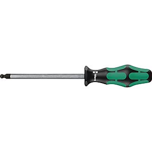 $7.45: Wera - Ball-End Hex Screwdriver, 352 4.0 X 100 mm - 5022810006 at Amazon