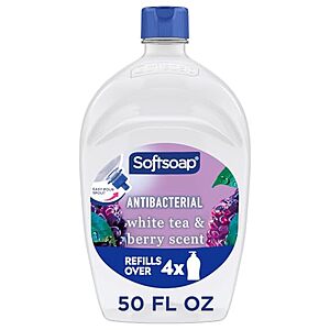 [SnS, AC] $3.69* | 50-Oz Softsoap Antibacterial Liquid Hand Soap Refill (White Tea & Berry) at Amazon