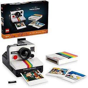 $65.99* | 516-Pc LEGO Polaroid OneStep SX-70 Camera Building Set (21345) at Amazon