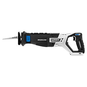 HART 20-Volt Brushless Reciprocating Saw (Battery Not Included) $37.83